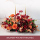 party & wedding flowers, red artificial wedding flowers, diy wedding flowers, wedding faux flowers