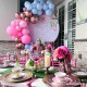 party & hoop balloon circle loop flower arch photo booth backdrop stand round backdrop