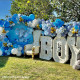 party & hoop balloon circle loop flower arch photo booth backdrop stand round backdrop