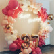 party & hoop balloon circle loop flower arch photo booth backdrop stand round backdrop