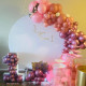 party & hoop balloon circle loop flower arch photo booth backdrop stand round backdrop