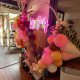 party & hoop balloon circle loop flower arch photo booth backdrop stand round backdrop