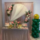 party & hoop balloon circle loop flower arch photo booth backdrop stand round backdrop