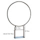 party & hoop balloon circle loop flower arch photo booth backdrop stand round backdrop