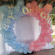 party & hoop balloon circle loop flower arch photo booth backdrop stand round backdrop