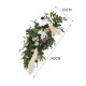 forest wedding flowers, white artificial wedding flowers, diy wedding flowers, wedding faux flowers