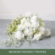 gypsophila flowers, white artificial wedding flowers, diy wedding flowers, wedding faux flowers