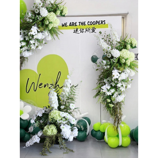 forest wedding style, white artificial wedding flowers, diy wedding flowers, wedding faux flowers